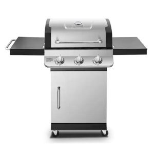 Dyna-Glo 3-Burner Propane Gas Grill in Stainless Steel