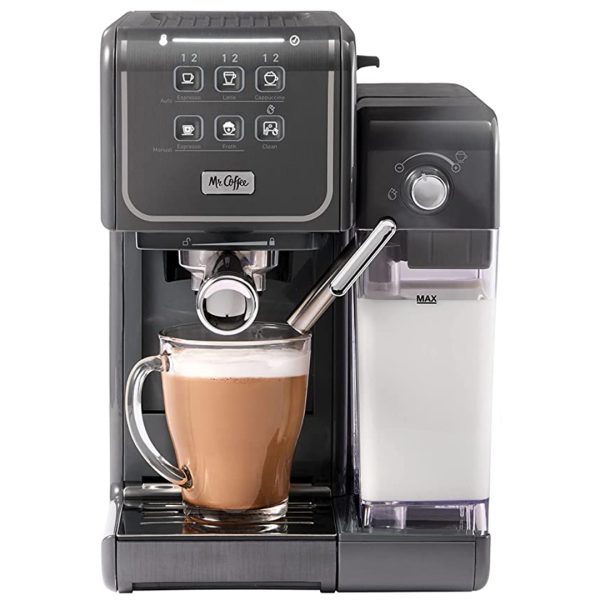 Mr. Coffee® One Touch CoffeeHouse+ Espresso, Cappuccino, and Latte Maker