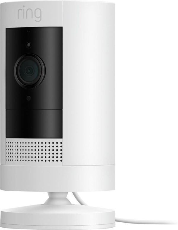 Ring - Stick Up Indoor/Outdoor Wired 1080p Security Camera