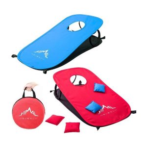 Collapsible Portable Cornhole Game Boards
