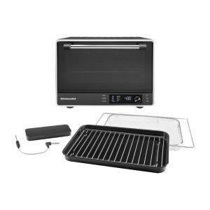KitchenAid - 1 Cu. Ft. Dual Convection Countertop Toaster Oven with Air Fry