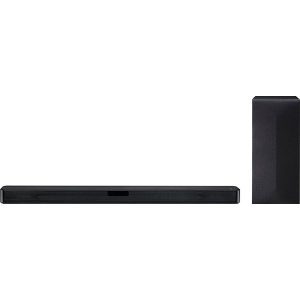 LG - 2.1 Channel 300W Soundbar System with 6" Subwoofer - Black