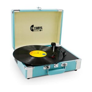 Portable 3-Speed Turntable