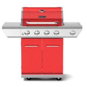 4-Burner Propane Gas Grill with Side Burner