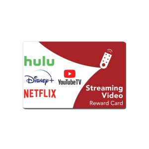 streaming services reward card
