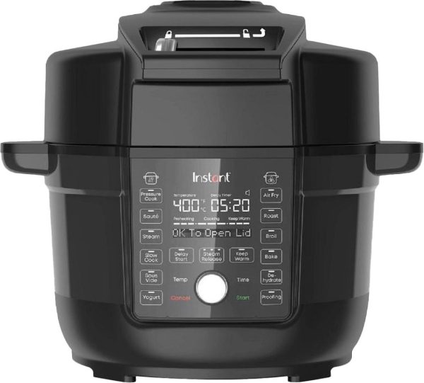 Instant Pot - Duo Crisp with Ultimate Lid Multi-Cooker + Air Fryer, 6.5 Quart