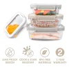 Bentgo Glass Leak-Proof Food Storage Set (8pc) - Image 2