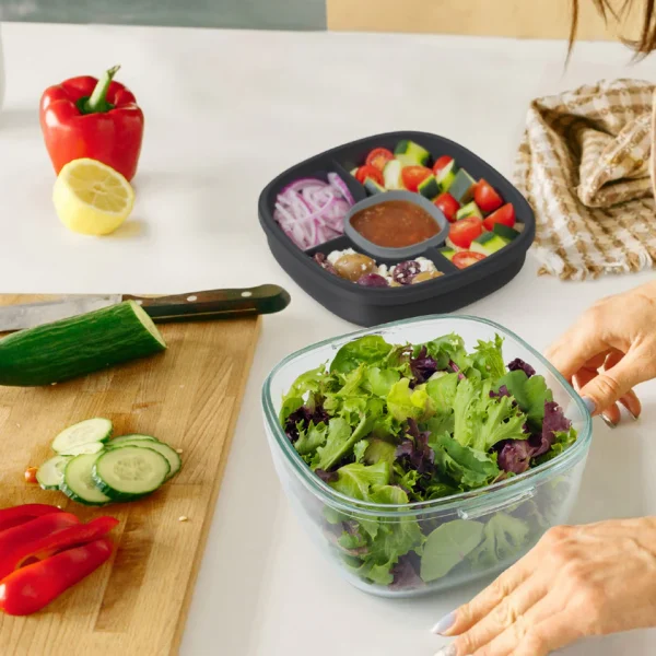 Bentgo Glass Salad Container - Image 3