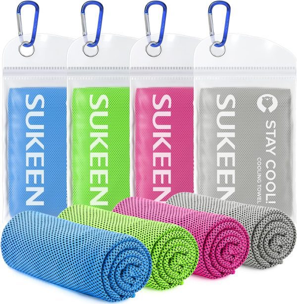 4 Pack Cooling Towel 40"x12"