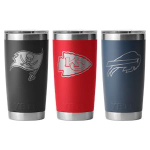 YETI Rambler 20oz Tumbler - NFL - Football Sports