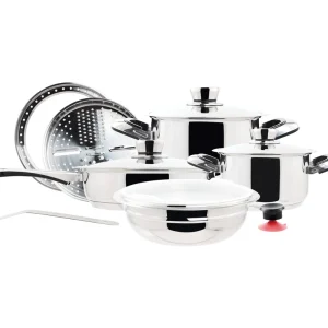 Nutri-Stahl 12pc Cookware Set