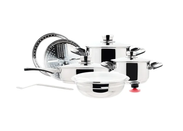 Nutri-Stahl 12pc Cookware Set