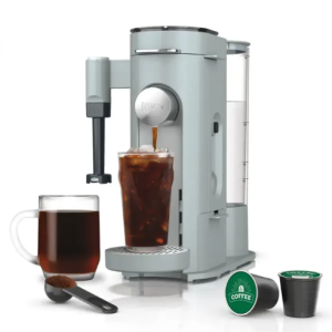Ninja - Pods & Grounds Specialty Single-Serve Iced Coffee Maker with Foldaway Milk Frother